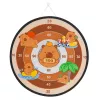 LEAN TOYS Capybara terčová zručnostná hra s prichytávacími loptičkami a hračkárskymi pištoľami 73,5 cm