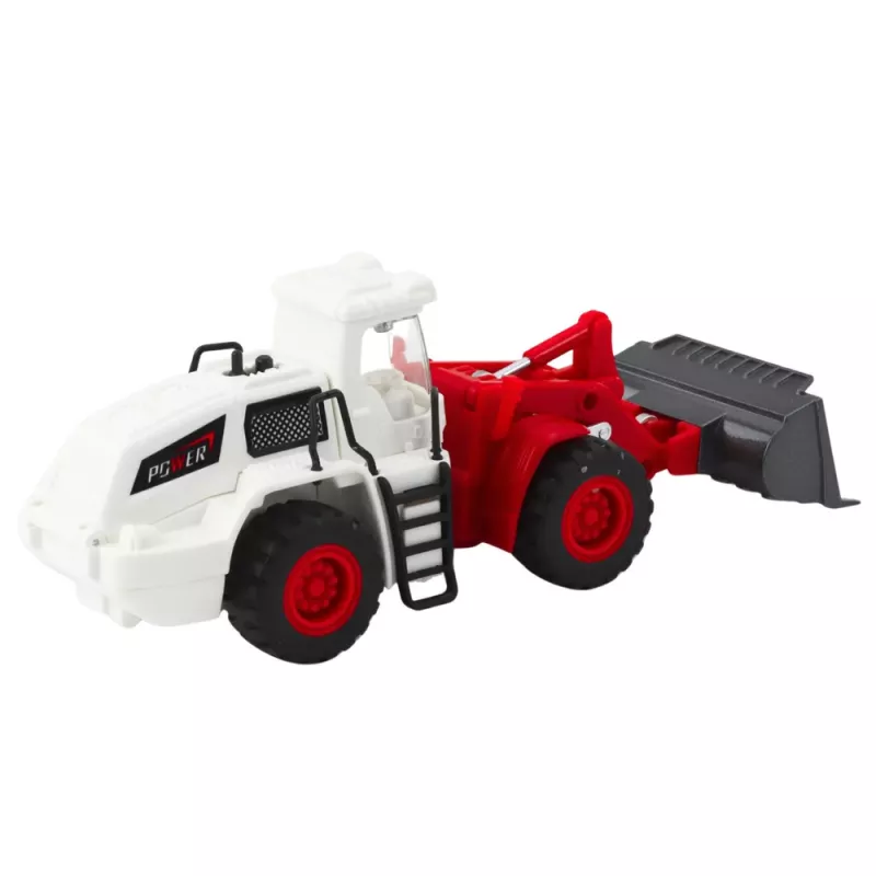 LEAN TOYS Stavebné vozidlo bager buldozér pohyblivá kovová lyžica svetlá zvuky