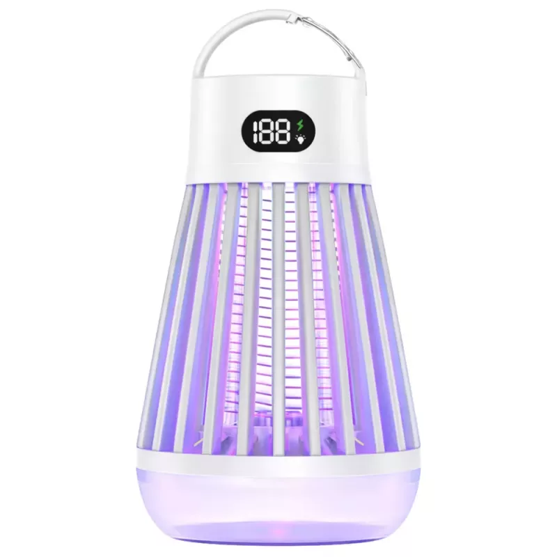 LEAN Elektrická lampa na komáre UV svetlo biela 20W 80m²