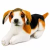 LEAN TOYS Plyšový beagle pes, plyšová hračka, mäkký pes, 25 cm