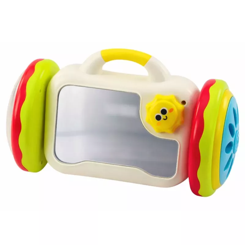 LEAN TOYS Escape zrkadlo interaktívna vzdelávacia hračka pre batoľatá hrkálka