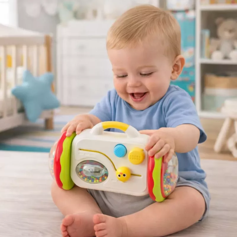 LEAN TOYS Escape zrkadlo interaktívna vzdelávacia hračka pre batoľatá hrkálka