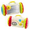 LEAN TOYS Escape zrkadlo interaktívna vzdelávacia hračka pre batoľatá hrkálka