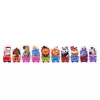 LEAN TOYS Vzdelávacie puzzle pre batoľatá abecedný vlak so zvieratami 40 dielov