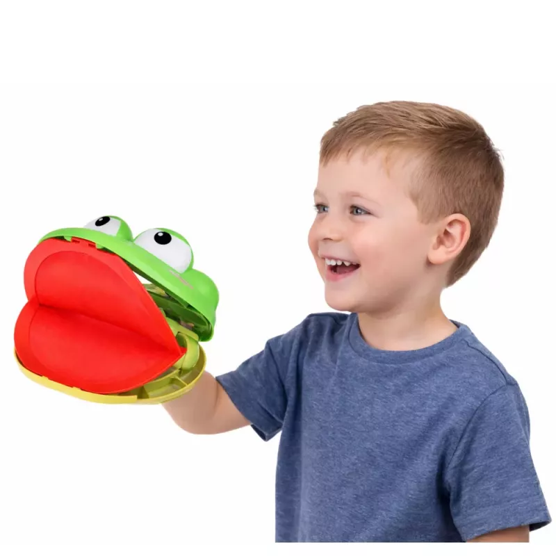 LEAN TOYS Žabie loptičky chytače odpaľovače arkádová športová hra pre deti