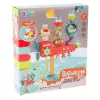 LEAN TOYS Overflow kúpacia hračka kolieska poháre sprcha