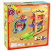 LEAN TOYS Krokodíl auto šmýkačka balance dráha 5 úrovní