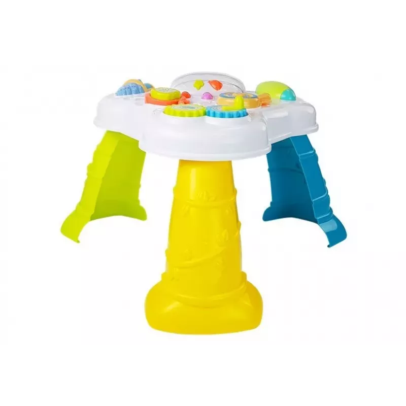 LEAN TOYS Vzdelávací stôl - sladkosti so zvukmi pre bábätká