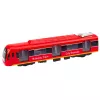 LEAN TOYS Metro vlak City Express s dverami, svetlom a zvukom, červená