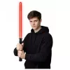 LEAN TOYS LED laserový meč so zvukom, kovová rukoväť, 75 cm