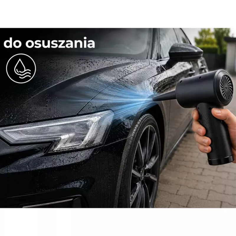 LEAN elektrický fúkač prachu kompresor sada s kefovými hlavicami