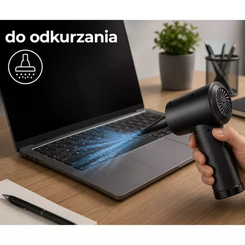 LEAN elektrický fúkač prachu kompresor sada s kefovými hlavicami