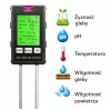 LEAN merač vlhkosti rastlín pôdny hygrometer 6v1 teplota svetlo PH