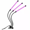 LEAN LED lampa na pestovanie a osvetlenie rastlín, trojitý modul, klip