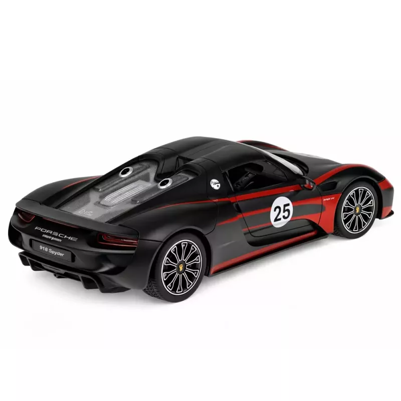 Porsche 918 Spyder Performance diaľkovo ovládané RC auto čierne Rastar 1:14