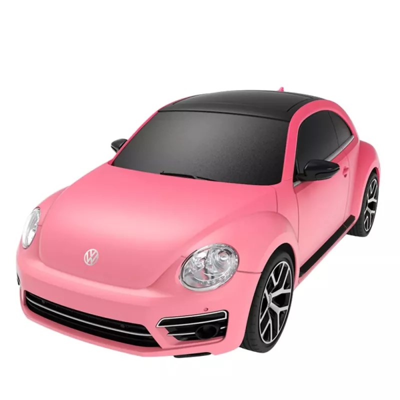 Rastar Volkswagen Beetle UV Sensitive diaľkovo ovládané RC auto ružové 1:24