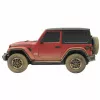 JEEP Wrangler Rubicon-Muddy diaľkovo ovládané RC auto červené Rastar 1:24