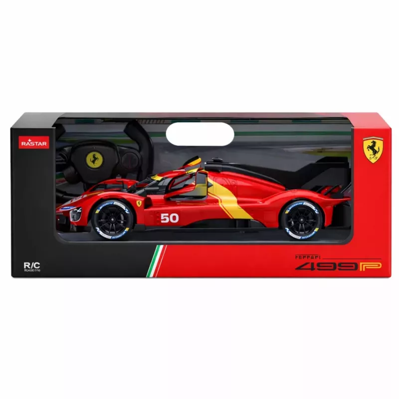 Ferrari 499P RC diaľkovo ovládané auto červené Rastar 1:24