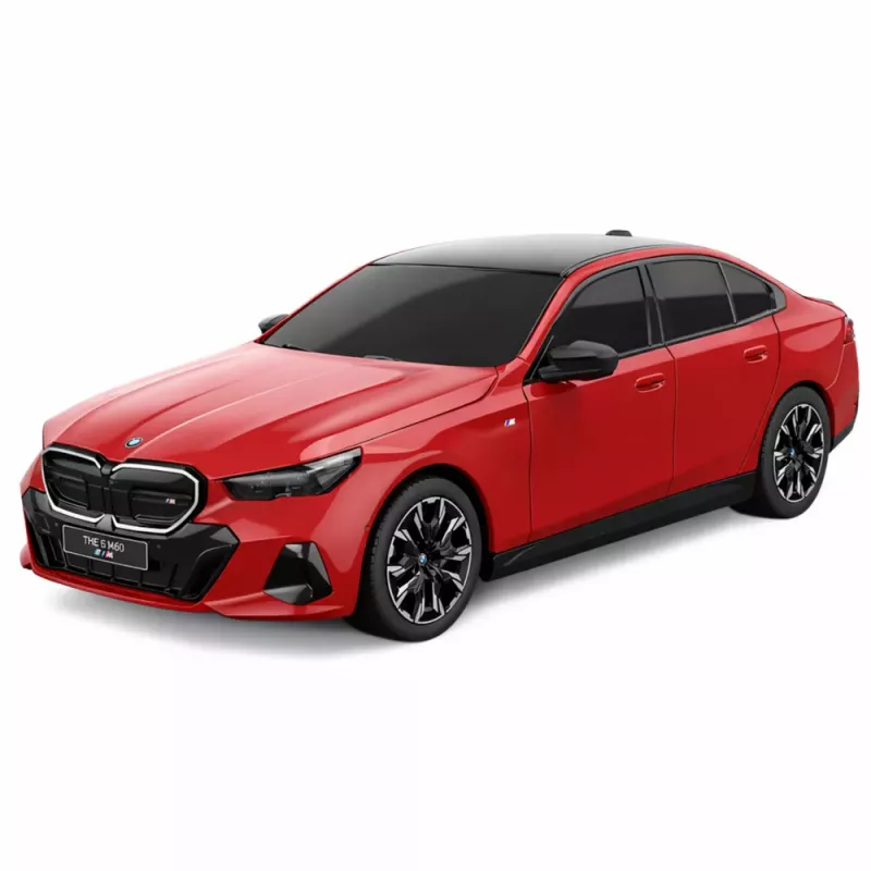 BMW i5 RC diaľkovo ovládané auto červené Rastar 1:24