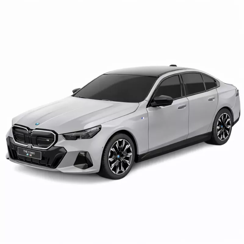 BMW i5 RC diaľkovo ovládané auto sivé Rastar 1:24