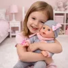 LEAN TOYS bábika s doplnkami na učenie na nočník, fľaša, nočník 35 cm