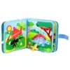 LEAN TOYS 3D filcová senzorická vzdelávacia kniha dinosaury