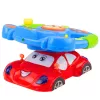 LEAN TOYS vzdelávací interaktívny hudobný simulátor volantu s projektorom