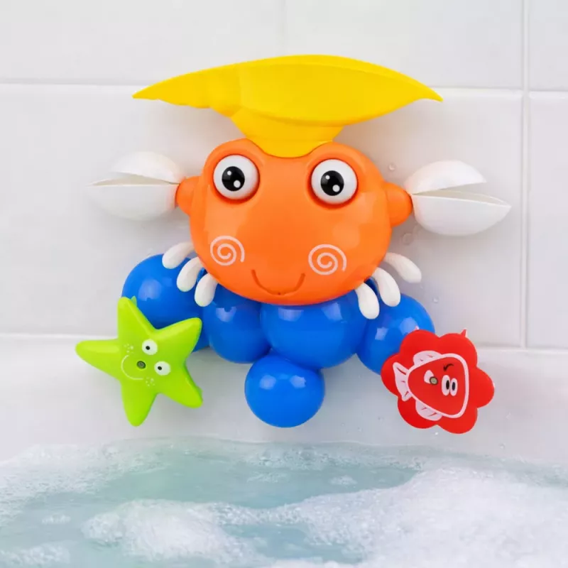 LEAN TOYS krabica sada fontána interaktívna hračka s prísavkami