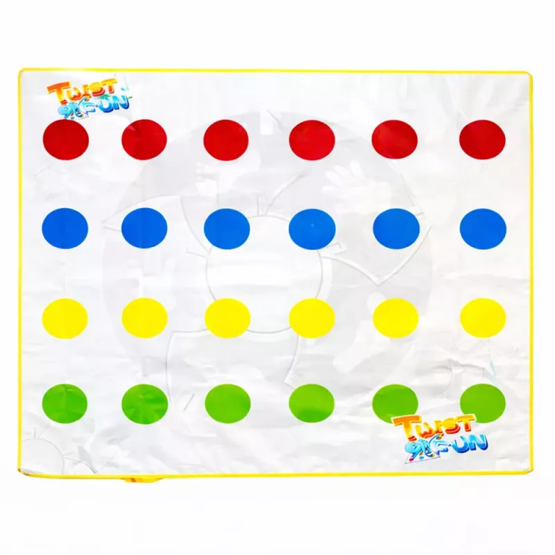 LEAN TOYS Family Twist Fun Mat Random Wheel arkádová hra