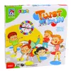 LEAN TOYS Family Twist Fun Mat Random Wheel arkádová hra