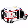 LEAN TOYS Sanitka nosidlá pohon svetlá zvuky biela 1:10