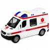 LEAN TOYS Sanitka nosidlá pohon svetlá zvuky biela 1:10