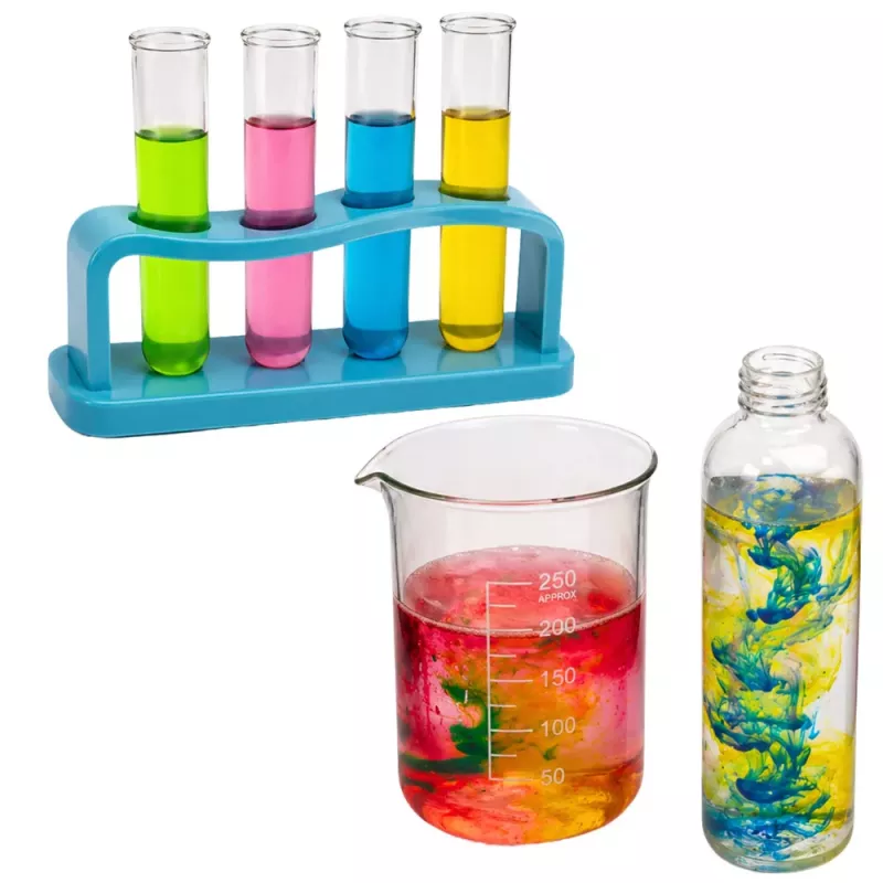 LEAN TOYS Malý chemik 14-v-1 experimentálna vzdelávacia súprava sopečné experimenty