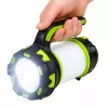 LEAN Baterka LED lampa 2v1 kemping turista nabíjateľná multifunkčná