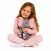 LEAN TOYS Plyšový slon interaktívny pohybuje ušami hrá melódie kukuč hra