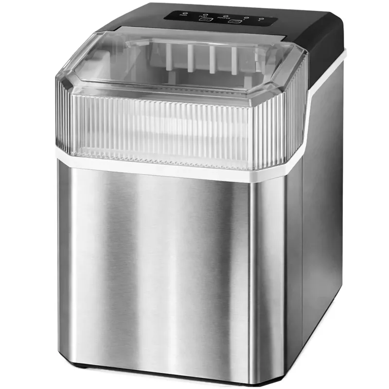 Extralink SmartLife Cube Ice Essential výrobník ľadu 12 kg/24 h 2,2 L čierna/strieborná