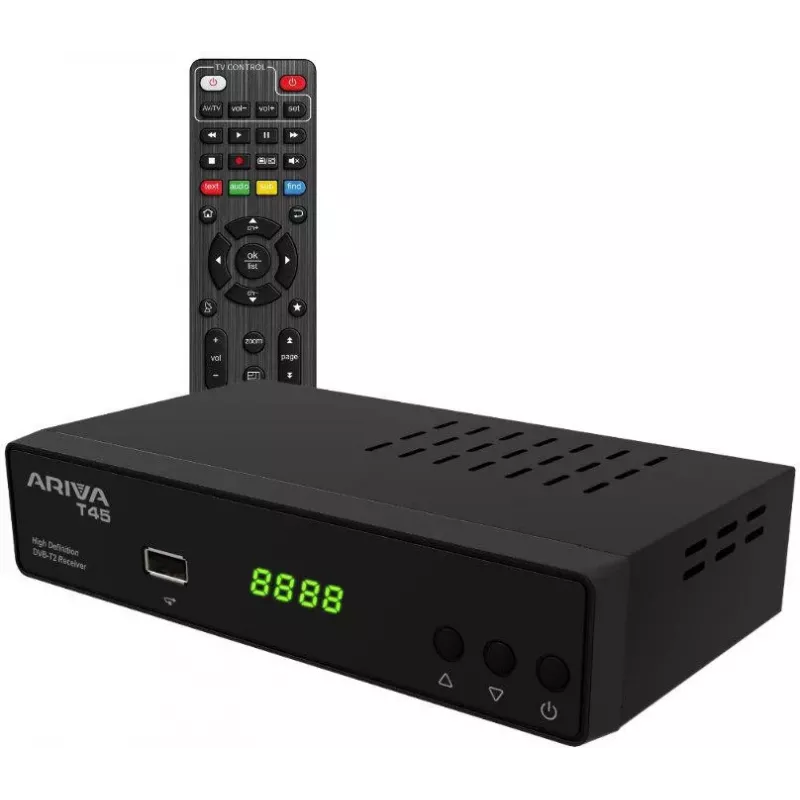 Ferguson Ariva T45 DVB-T2 HD digitálny TV prijímač s USB PVR