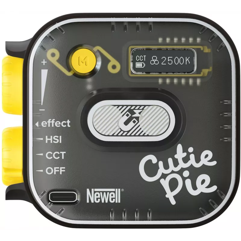 Newell RGB Cutie Pie LED lampa - čierna