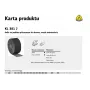 KINDERKRAFT ALOTEX B KL381J Brúsny kotúč, P120, 150mm x 50m, hnedý