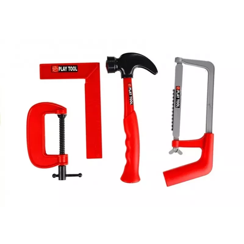 LEAN TOYS Veľká sada píly a náradia pre malého majstra 23 ks