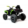 BDM0906 elektrická štvorkolka s nafukovacími kolesami, LED svetlami, MP3, čierna