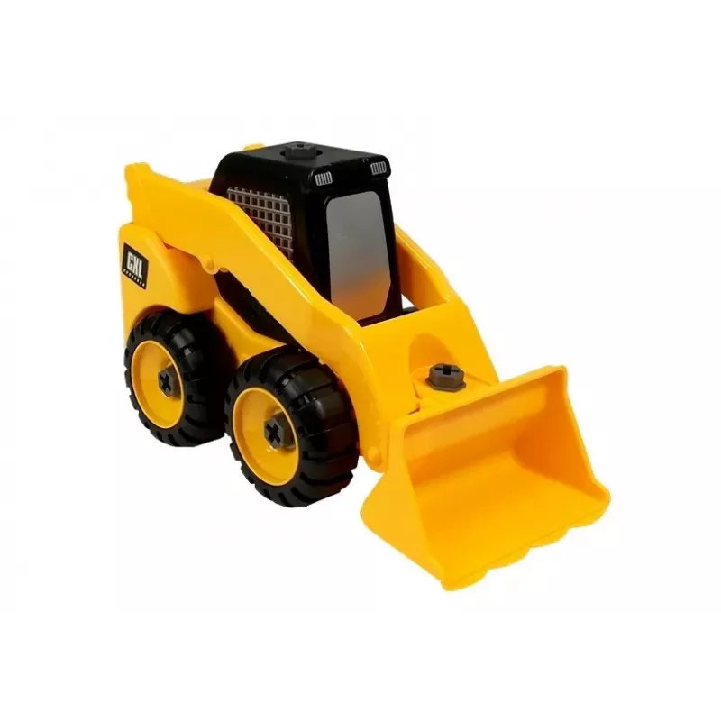 LEAN TOYS Stavebná sada bager sklápačka žeriav