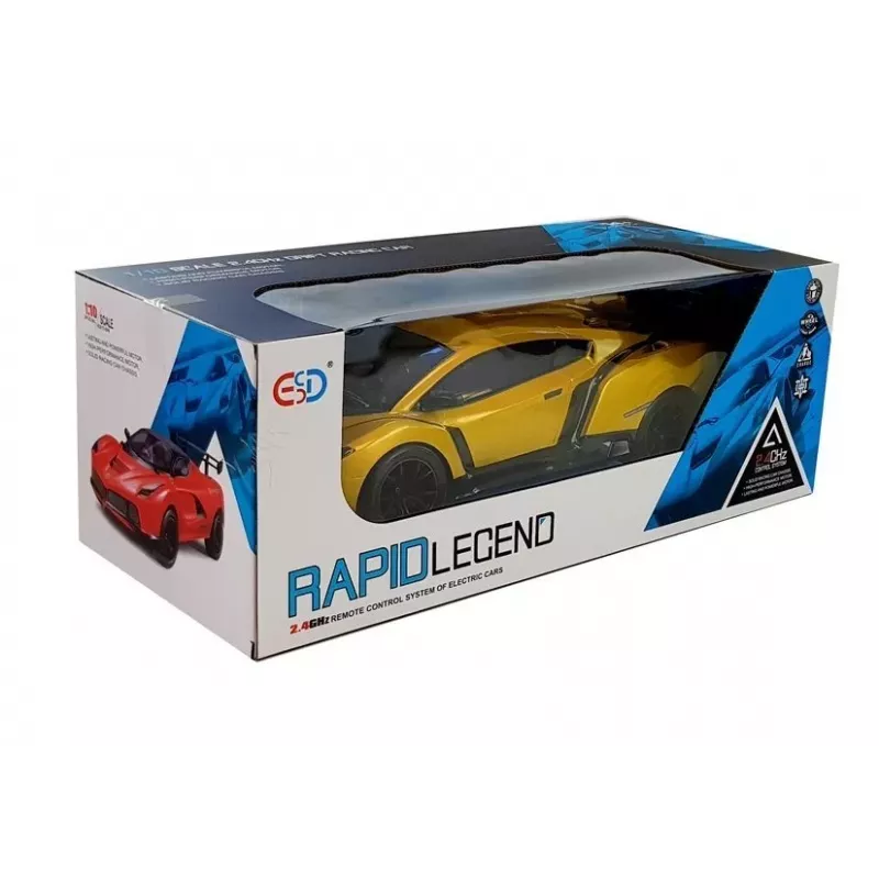 LEAN TOYS R/C auto Sport 1:10 zlaté