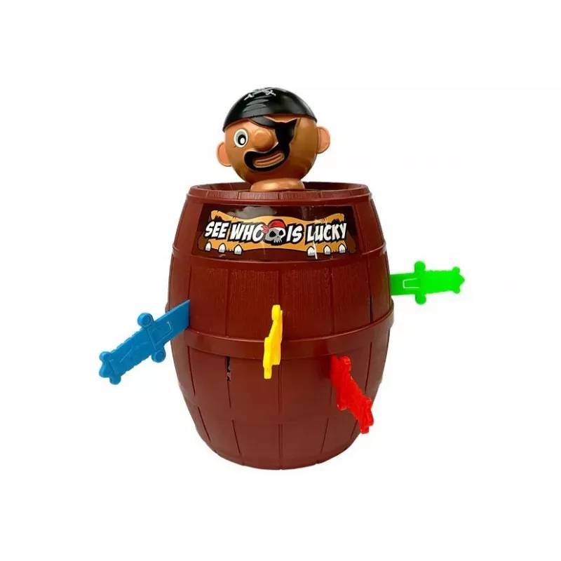 LEAN TOYS hra Pichni piráta Pop-up Pirate