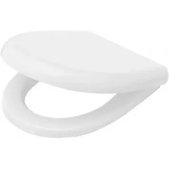 DEANTE Soft-Close toaletné sedadlo D-forma biela duroplast Quick Release