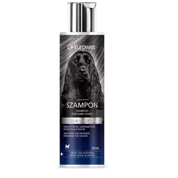 EUROWET Dark Coat šampón pre psy 200 ml