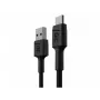 Green Cell GC PowerStream Fast Charging Ultra Charge USB-A na USB-C kábel 30 cm