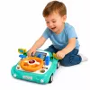LEAN TOYS interaktívny ovládací panel simulátor jazdy auto svetlá zvuky modrý
