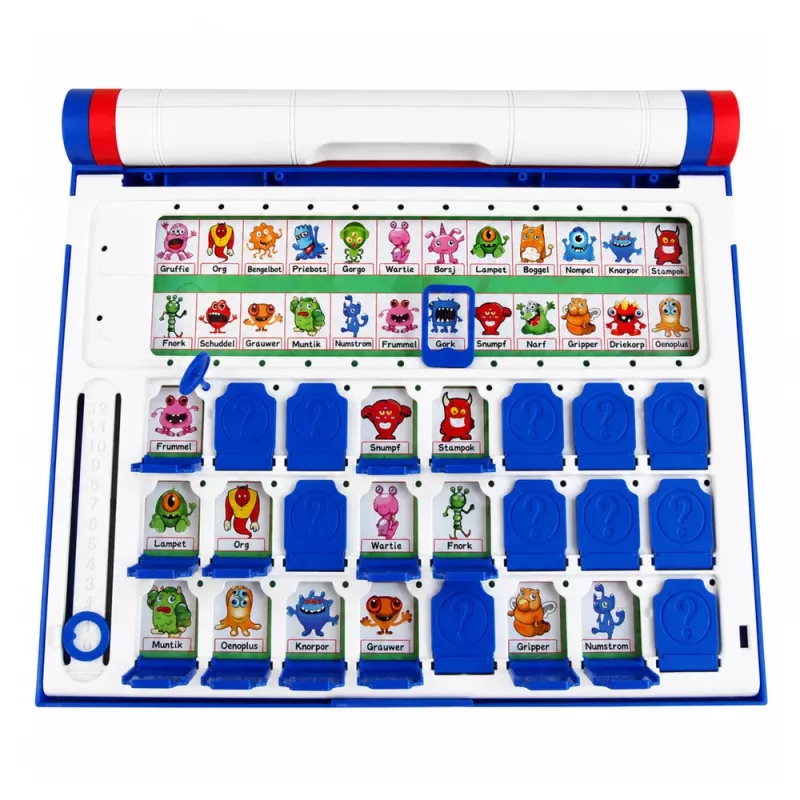 LEAN TOYS Memory Game Guess Who on Time prenosná presýpacie hodiny stolová