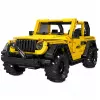 LEAN TOYS stavebné bloky auto off-road vozidlo Wrangler žlté 746 dielov